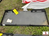 UNUSED SKIDSTEER PLATE.