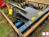 UNUSED SKIDSTEER TRENCHER.