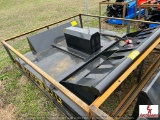 UNUSED SKIDSTEER BRUSHCUTTER.