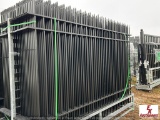 24PC METAL GARDEN FENCING
