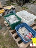 (3) TOTES OF METAL ROOFING SCREWS
