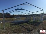 25'X24'X8' METAL BUILDING FRAME