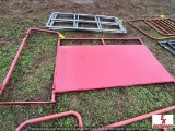 8' END GATE FOR SWEEP TUB W/ 32