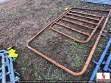 WALK THRU GATE-RUST
