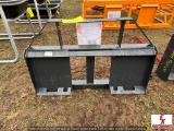 UNUSED SKIDSTEER BALE SPEAR