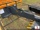 UNUSED LAND HONOR SKIDSTEER BACKHOE ATTACHMENT