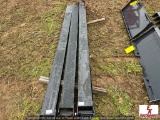 (1) UNUSED 10' 6600LB FORK EXTENSION SET
