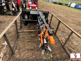 UNUSED MOWER KING SKIDSTEER TRENCHER