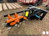 UNUSED MOWER KING SKIDSTEER TRENCHER