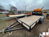 16' TAGALONG UTLITY TRAILER