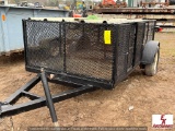 3 COMPARTMENT DOG BOX TRAILER