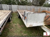 25' PINTLE HOOK EQUIPMENT TRAILER