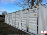 40' HQ SHIPPING CONTAINER W/ 4SIDE & 1REAR DOORS