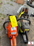 HUSQVARNA 240 & POULAN CHAINSAWS