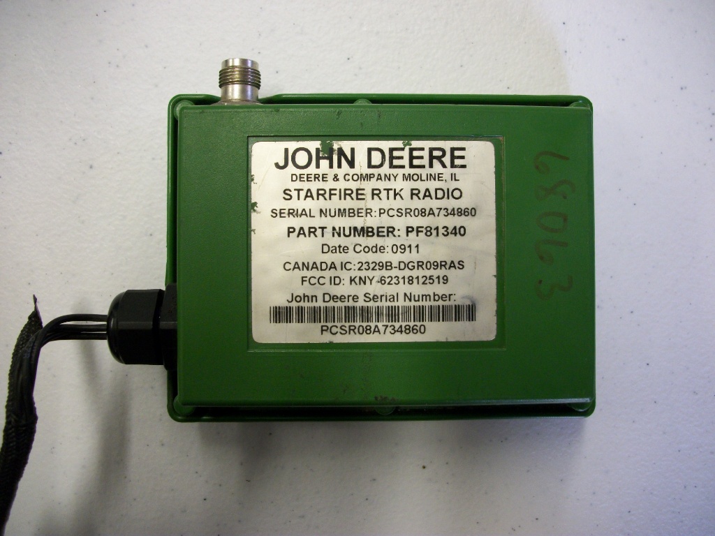 John Deere Starfire RTK Radio/Repeater | Farm Equipment & Machinery  Agriculture Technology | Online Auctions | Proxibid