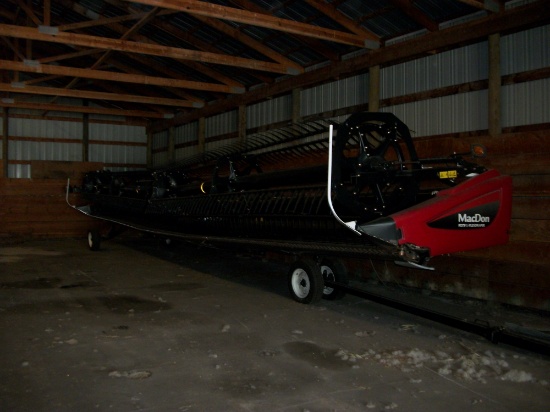 2015 MacDon FD-75 45' Flex Draper w/ Trailer