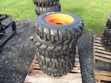 10X16.5 SKID STEER TIRES AND WHEELS