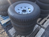 ST225/75R15 TIRES AND WHEELS