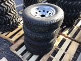 ST205/75R14 TIRES AND WHEELS