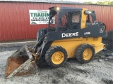 2015 DEERE 318E SKID STEER LOADER