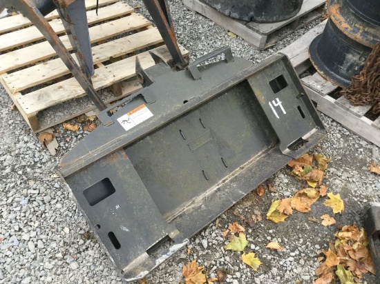 BOBCAT AUGER MOUNTING PLATE