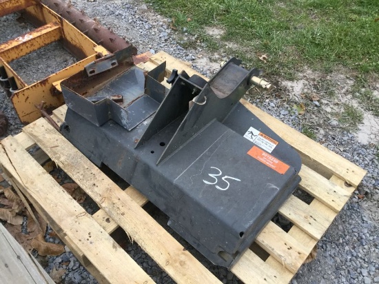 BOBCAT AUGER MOUNTING PLATE