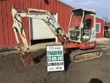 2008 TAKEUCHI TB138FR MINI EXCAVATOR