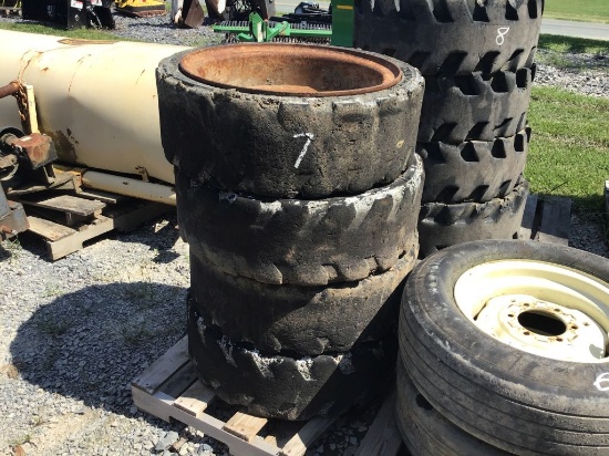 31 X 10-20 SOLID TIRES