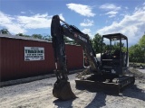 2014 TEREX TC50 MINI EXCAVATOR