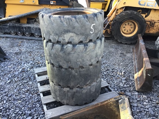 33 x 12-20 SOLID TIRES AND WHEELS