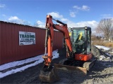 2017 KUBOTA U35-4 MINI EXCAVATOR