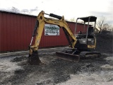 2013 YANMAR VIO35-5B MINI EXCAVATOR