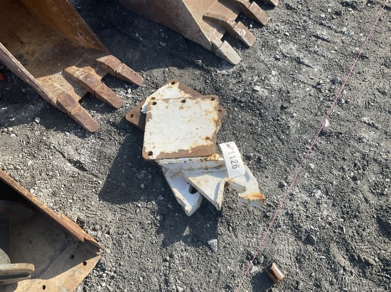 BACKHOE ATTACHMENT MOUNTING BRACKETS