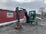 2016 DEERE 50G MINI EXCAVATOR