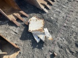 BACKHOE ATTACHMENT MOUNTING BRACKETS