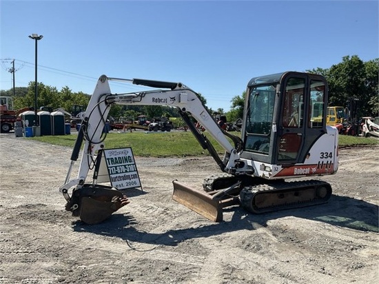 2001 BOBCAT 334 MINI EXCAVATOR