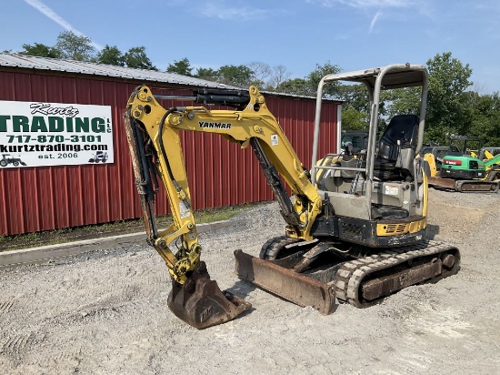 2015 YANMAR VIO27-5 MINI EXCAVATOR