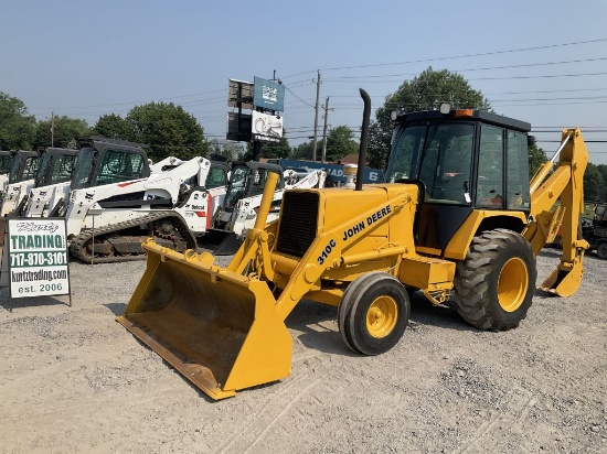 1989 JOHN DEERE 310C LOADER BACKHOE