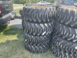 12-16.5 TIRES ON CASE WHEELS