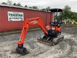 2013 KUBOTA U17 MINI EXCAVATOR