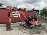 2015 KUBOTA U35-4 MINI EXCAVATOR