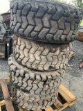 12-16.5 TIRES ON BOBCAT WHEELS