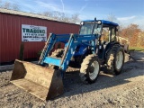 2006 NEW HOLLAND TN75DA FARM TRACTOR