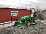 2013 JOHN DEERE 2520 COMPACT TRACTOR