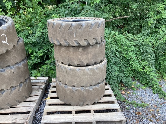 33 X 12-20 SOLID TIRES