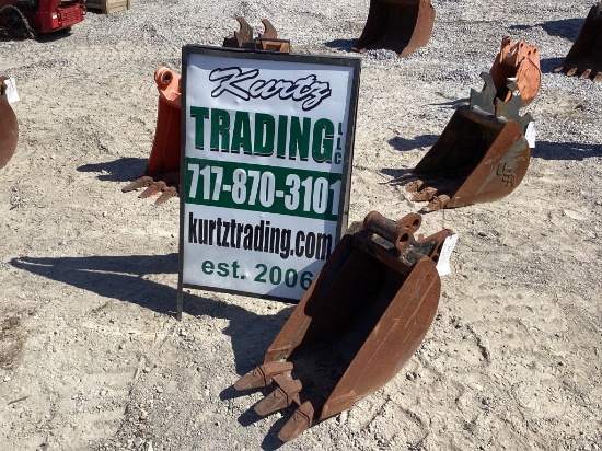 BRADCO 12" PIN ON BUCKET