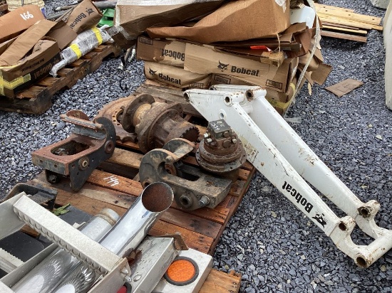BOBCAT PARTS, T250 DRIVE MOTOR, 334 DRIVE MOTOR, SPROCKETS, TOOLCAT BOOM