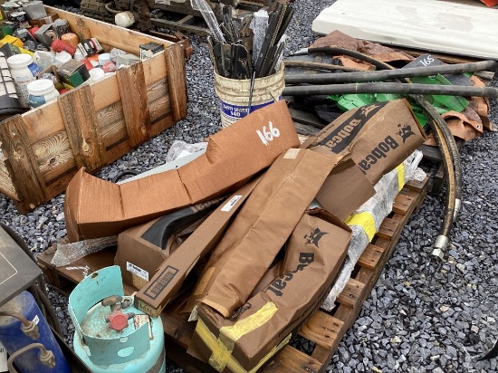 PALLET OF BOBCAT PARTS