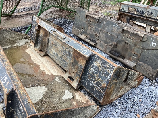 72" SKID STEER LOADER BUCKET