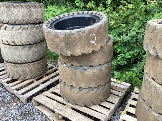 34 X 12-20 SOLID TIRES